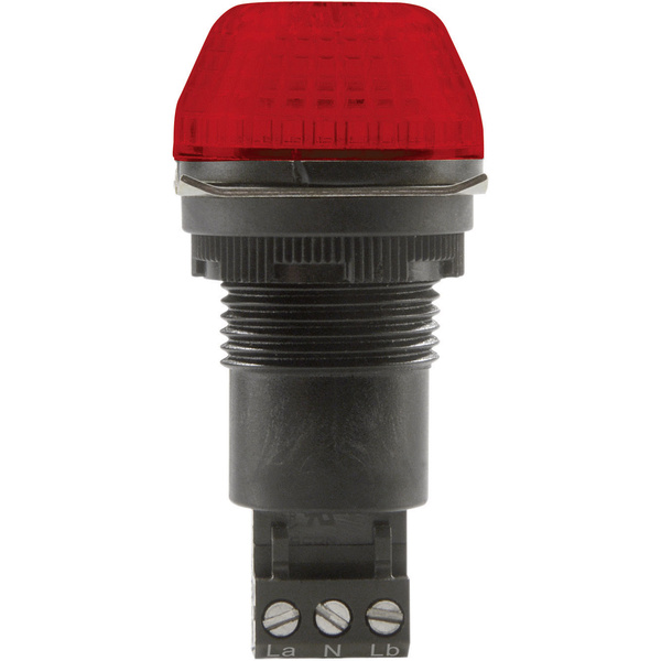 Auer Signalgeräte Signalleuchte LED ISS 800512405 Rot Rot Blitzlicht 24 V/DC, 24 V/AC