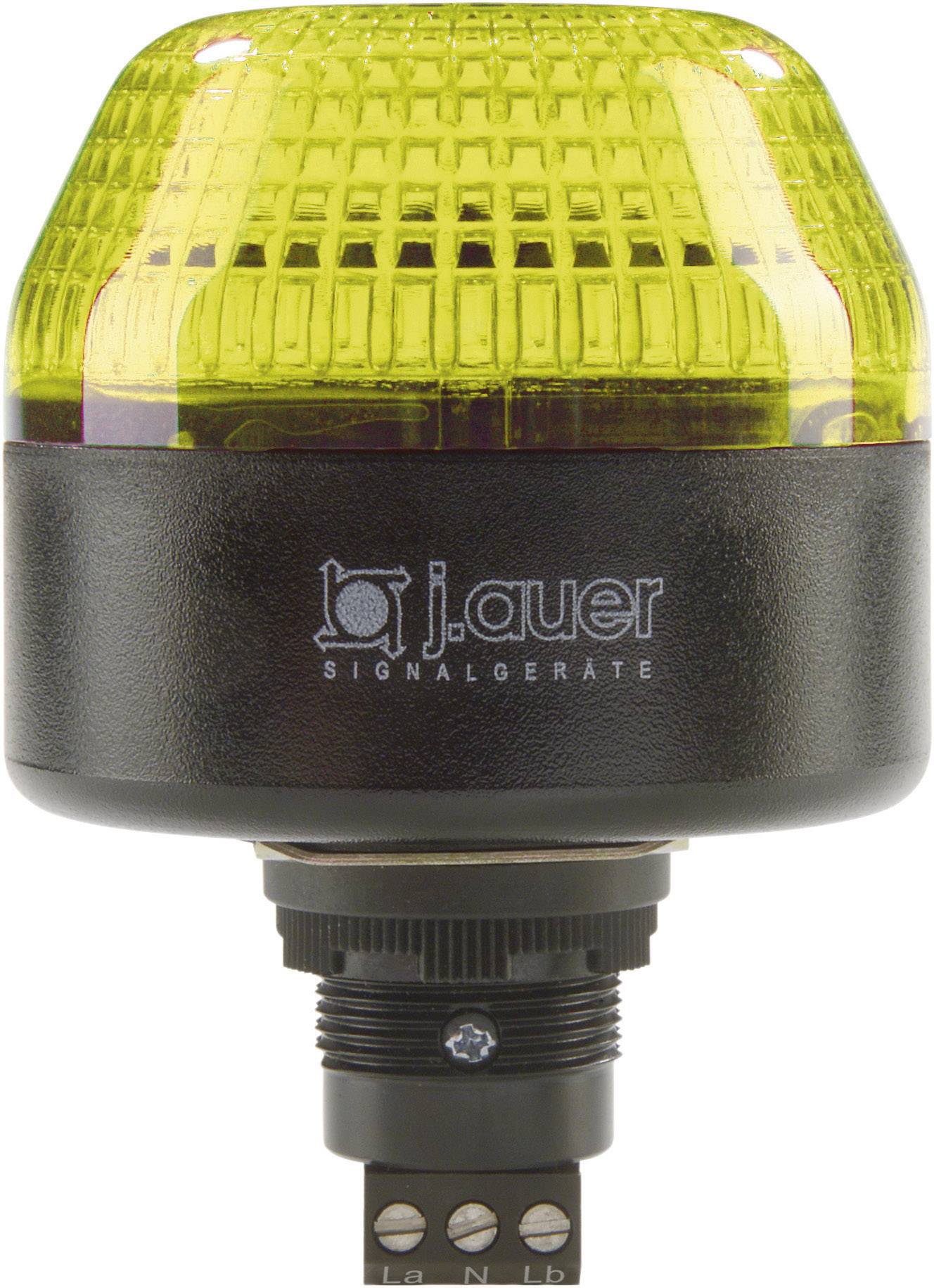 Auer Signalgeräte Signalleuchte LED IBL 802507313 Gelb Dauerlicht, Blinklicht 230 V/AC