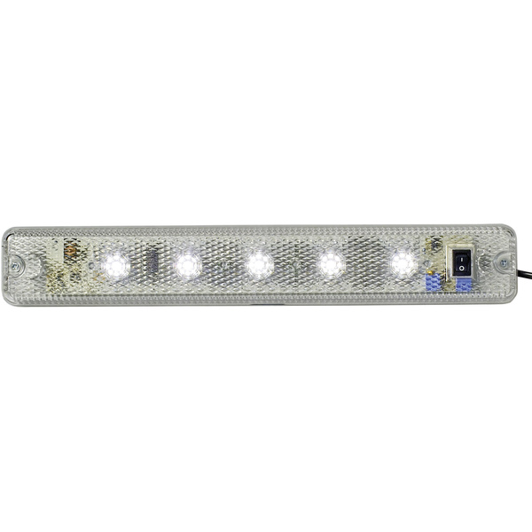 Auer Signalgeräte Signalleuchte LED ILL 805100413 Klar Weiß Dauerlicht 110 V/AC, 230 V/AC