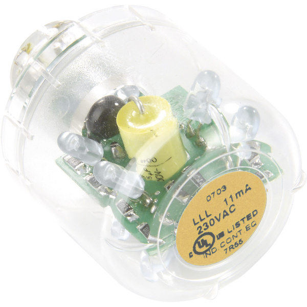 Auer Signalgeräte LLL Signalgeber Leuchtmittel LED Orange Dauerlicht Passend für Serie (Signaltechnik) Signalsäule modulSIGNAL50
