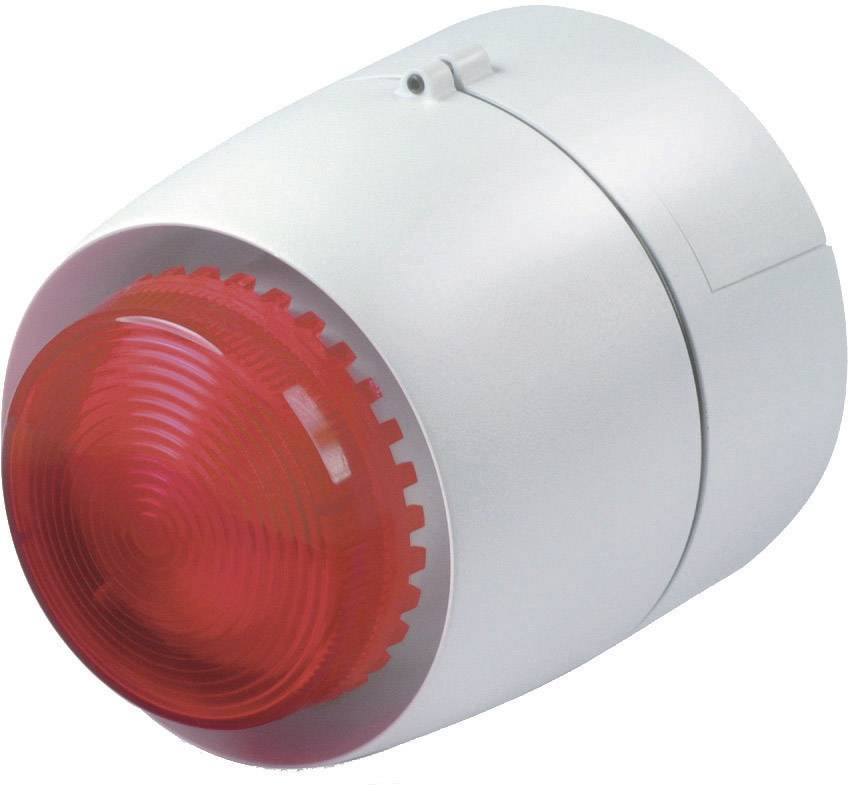Auer Signalgeräte Kombi-Signalgeber LED CS1 Rot Blinklicht 24 V/DC