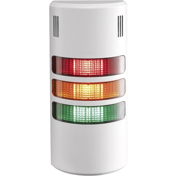 Auer Signalgeräte LED-Signalsäulensystem halfDOME90 HD90 LED-Dauerlicht Rot, Orange, Grün 3-stufig Auer Signalgeräte LED-Signalsäulensystem halfDOME90 HD90 LED-Dauerlicht Rot, Orange, Grün 3-stufig