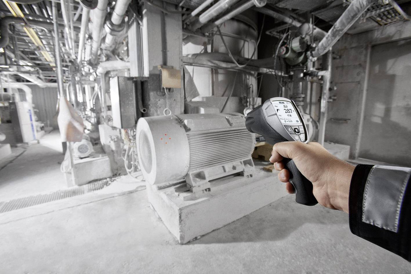 Testo 835-H1 Infrarot-Thermometer Optik 50:1 -30 - +600°C Kontaktmessung