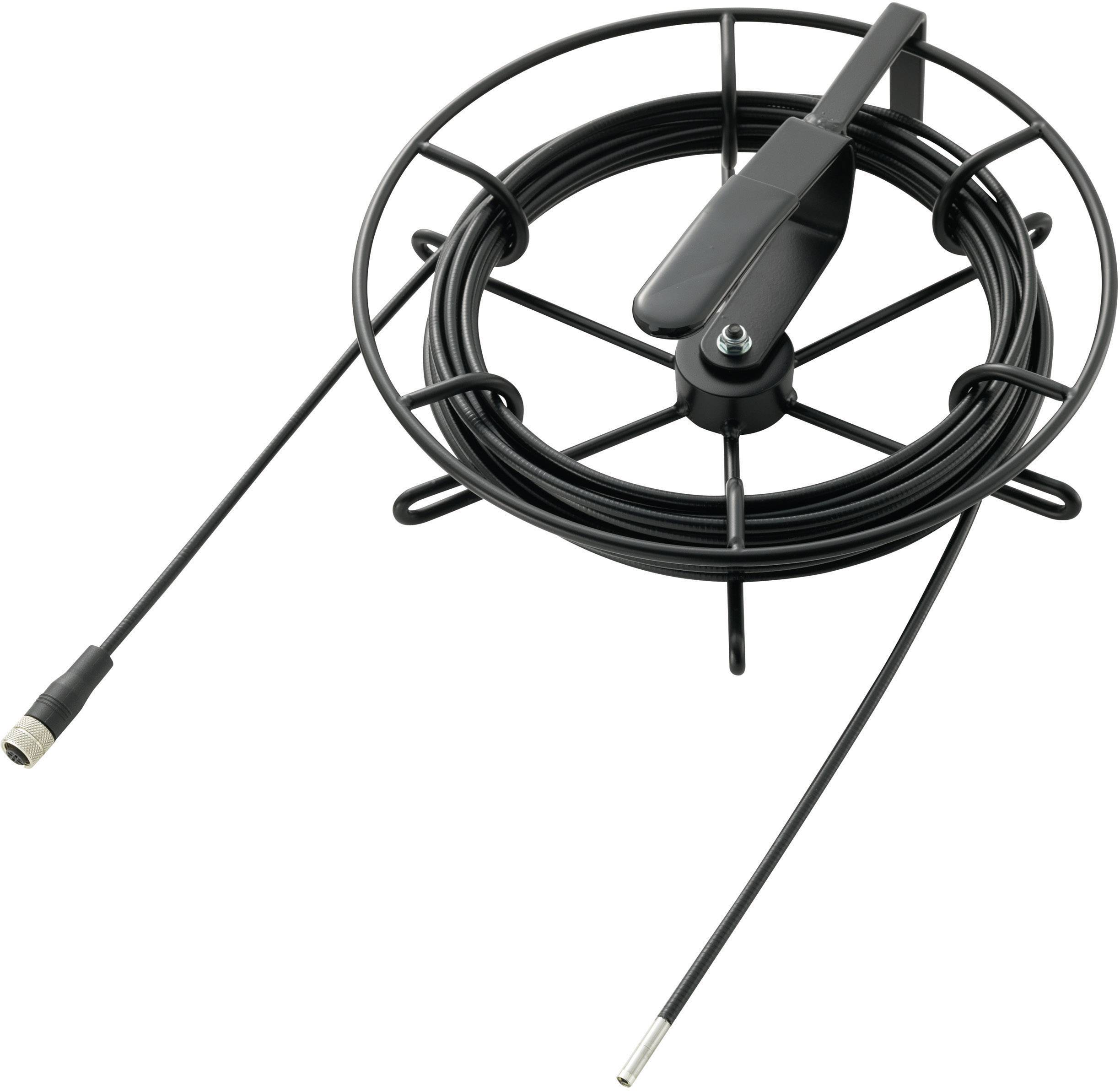 VOLTCRAFT Endoskop-Sonde Sonden-Ø 5.5 mm 10 m Wasserdicht, LED-Beleuchtung, Schwenkfunktion