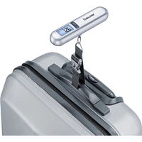 Beurer 732.12 Kofferwaage Wägebereich (max.) 40kg Ablesbarkeit 10g batteriebetrieben Silber Beurer 732.12 Kofferwaage Wägebereich (max.) 40kg Ablesbarkeit 10g batteriebetrieben Silber