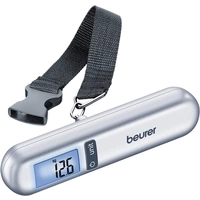 Beurer 732.12 Kofferwaage Wägebereich (max.) 40kg Ablesbarkeit 10g batteriebetrieben Silber Beurer 732.12 Kofferwaage Wägebereich (max.) 40kg Ablesbarkeit 10g batteriebetrieben Silber