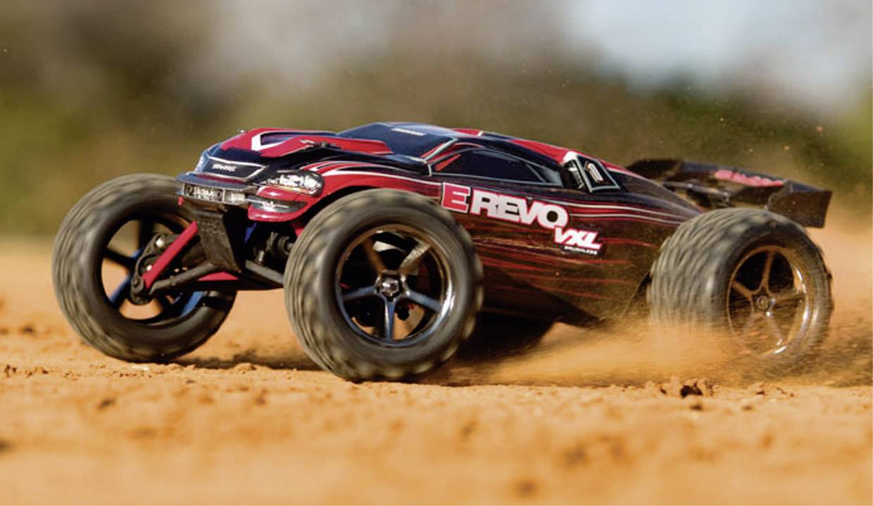 Traxxas E-Revo VXL Brushless 1:16 RC Modellauto Elektro Truggy Allradantrieb (4WD) RtR 2,4GHz