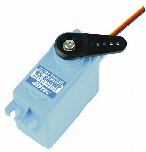 Standard-Servo HS-646WP Analog-Servo Getriebe-Material: Metall Stecksystem: JR