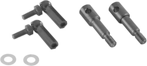 Carson Modellsport 500907091 1:14 Radachse 1 Set