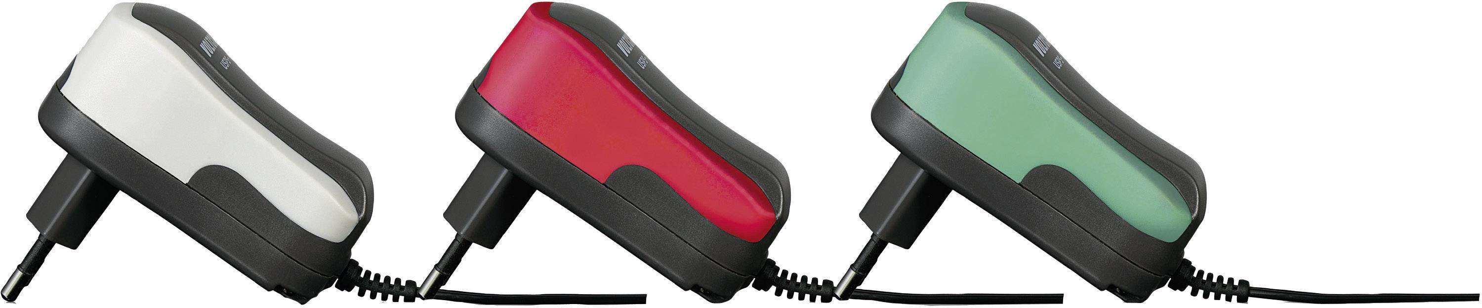 VOLTCRAFT USPS 600 Steckernetzteil, einstellbar 3 V/DC, 4.5 V/DC, 5 V/DC, 6 V/DC, 7.5 V/DC, 9 V/DC, 12 V/DC 600mA 7.2W