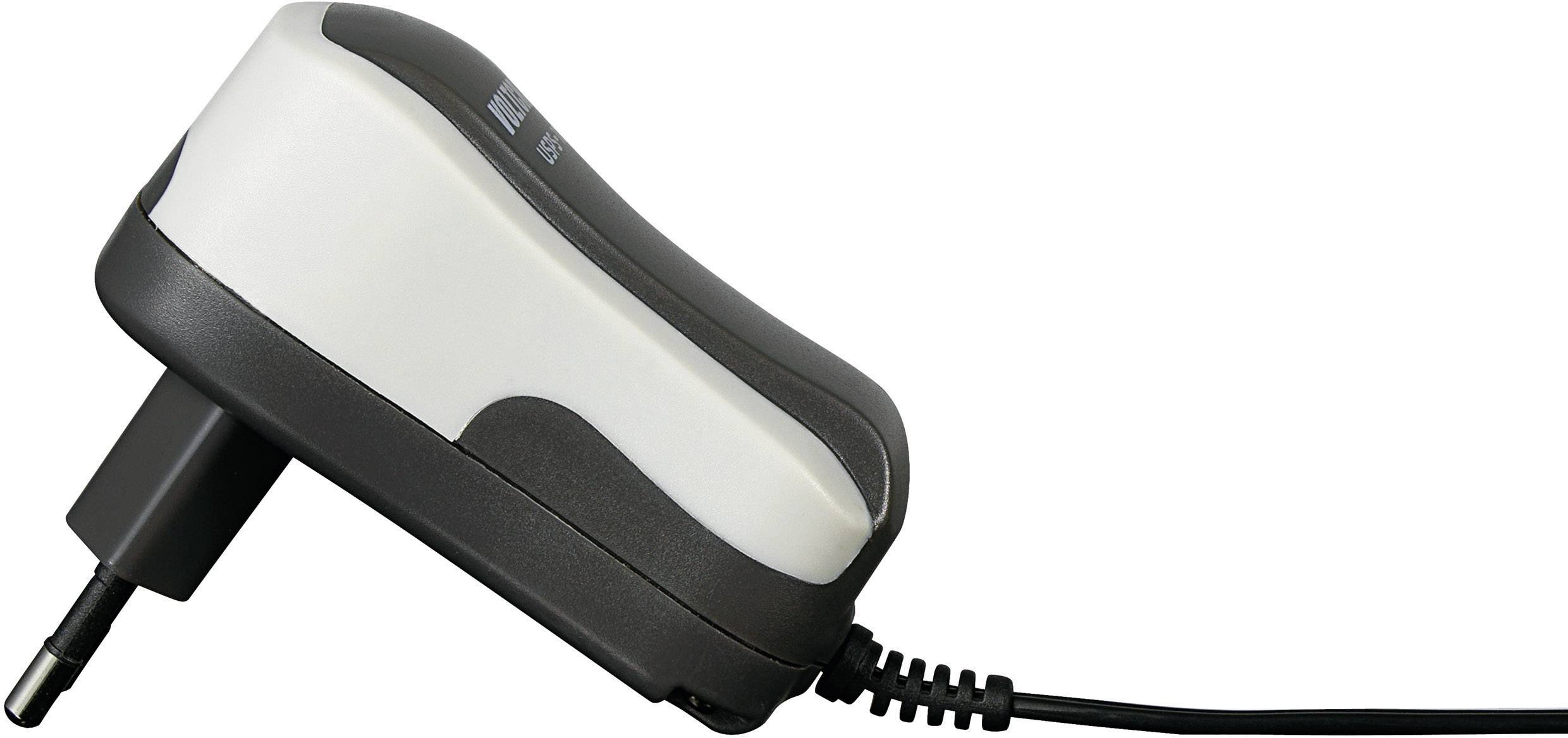 VOLTCRAFT USPS-1000 Steckernetzteil, einstellbar 3 V/DC, 4.5 V/DC, 5 V/DC, 6 V/DC, 7.5 V/DC, 9 V/DC, 12 V/DC 1000mA 12W
