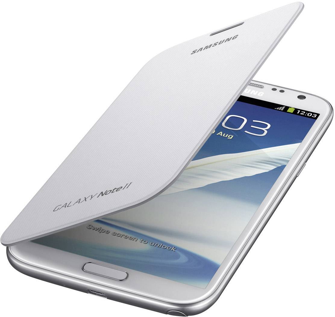 Samsung EFC-1J9F Flip Cover Samsung Weiß EFC-1J9FWEGSTD