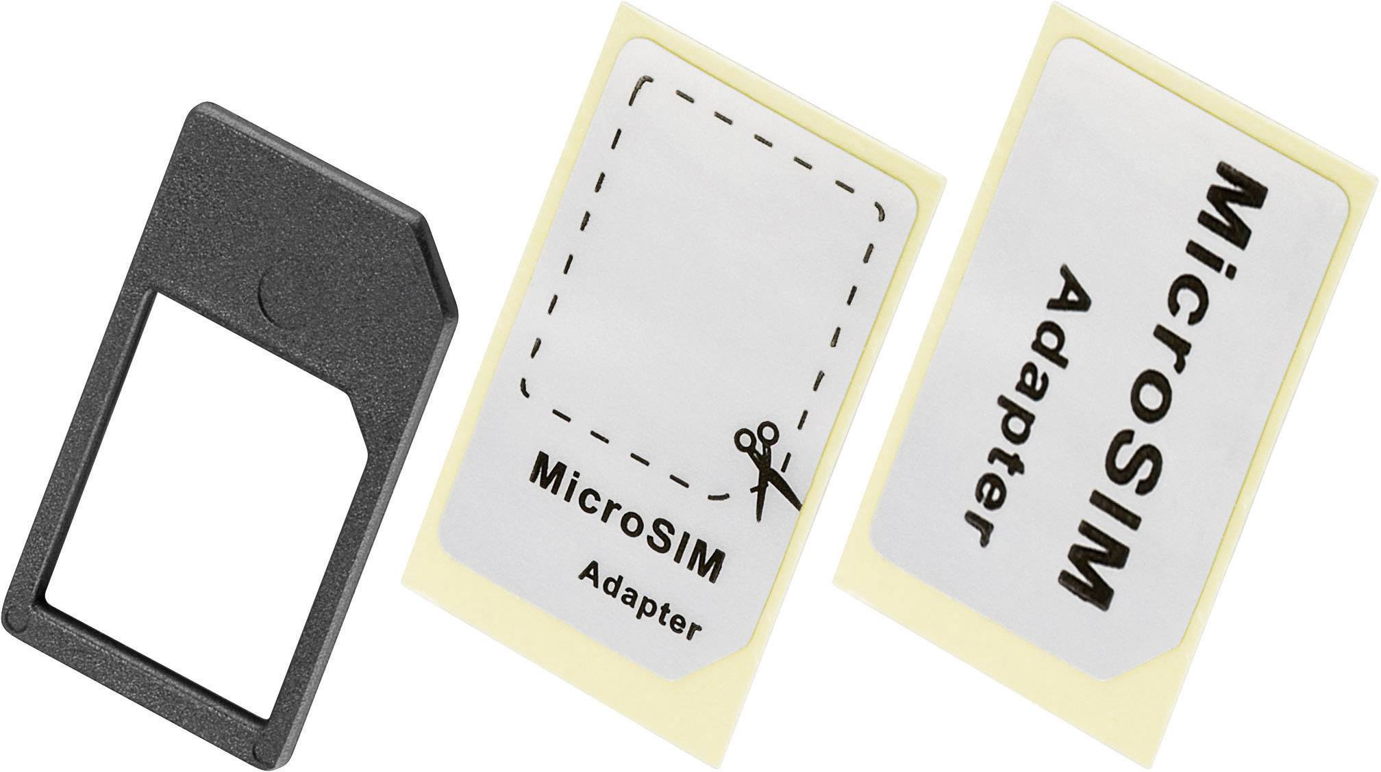 SIM Adapter  Goobay 42944 Adaptiert von: Micro SIM Adaptiert auf: Standard SIM