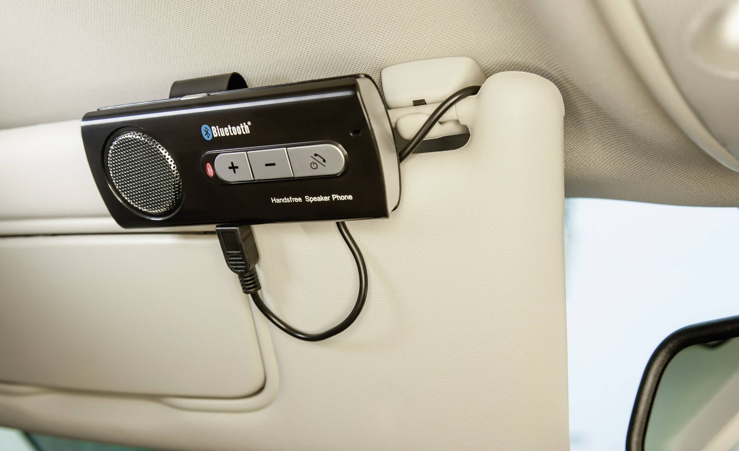 Renkforce RF-BTFE-1000 Bluetooth® Freisprecheinrichtung Gesprächs-Zeit (max.): 7.5h