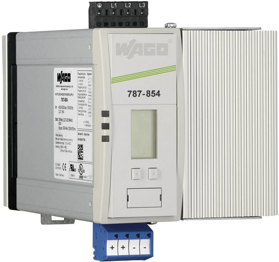 WAGO 787-854 Hutschienen-Netzteil (DIN-Rail) 24 V/DC 40 A 960 W Anzahl Ausgänge:1 x Inhalt 1 St.