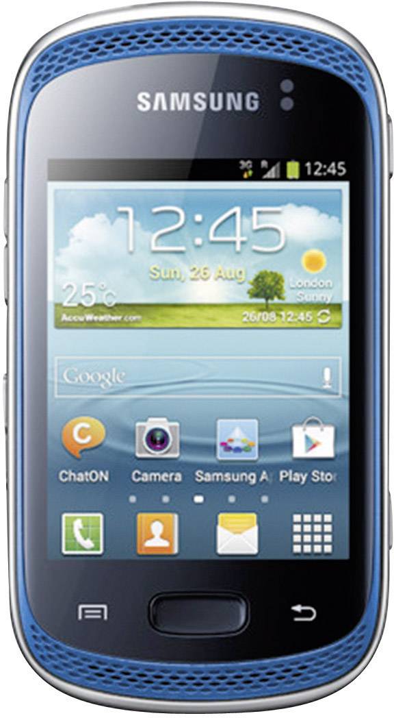 Samsung S6010 Galaxy Music Smartphone 7.6 cm (3 Zoll) Blau Android™ 4.0