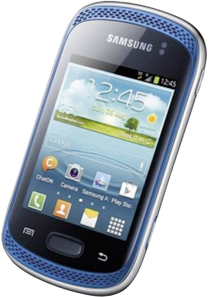 Samsung S6010 Galaxy Music Smartphone 7.6 cm (3 Zoll) Blau Android™ 4.0