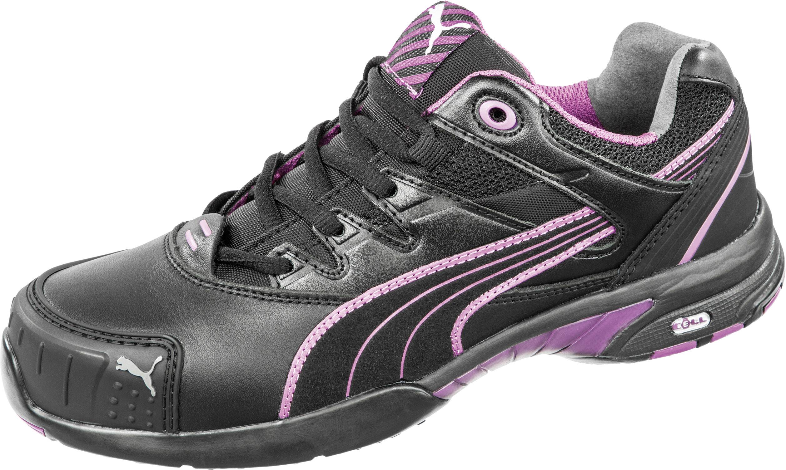 PUMA Safety Stepper Wns Low 642880-39 Sicherheitsschuh S2 Größe: 39 Schwarz, Violett 1 Paar
