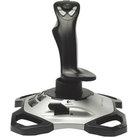 Logitech Gaming Extreme 3D Pro Joystick USB PC Schwarz, Silber Logitech Gaming Extreme 3D Pro Joystick USB PC Schwarz, Silber