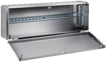 Rittal BG 1558.010 Installations-Gehäuse 400 x 200 x 123 Edelstahl Edelstahl 1 St.
