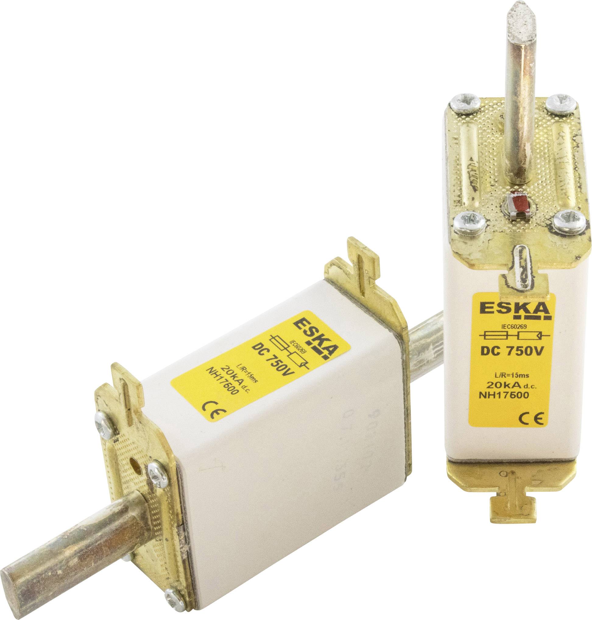 ESKA NH 1C 750V DC 32A NH-Sicherung Sicherungsgröße = 1C 32A 750 V/DC 1St.