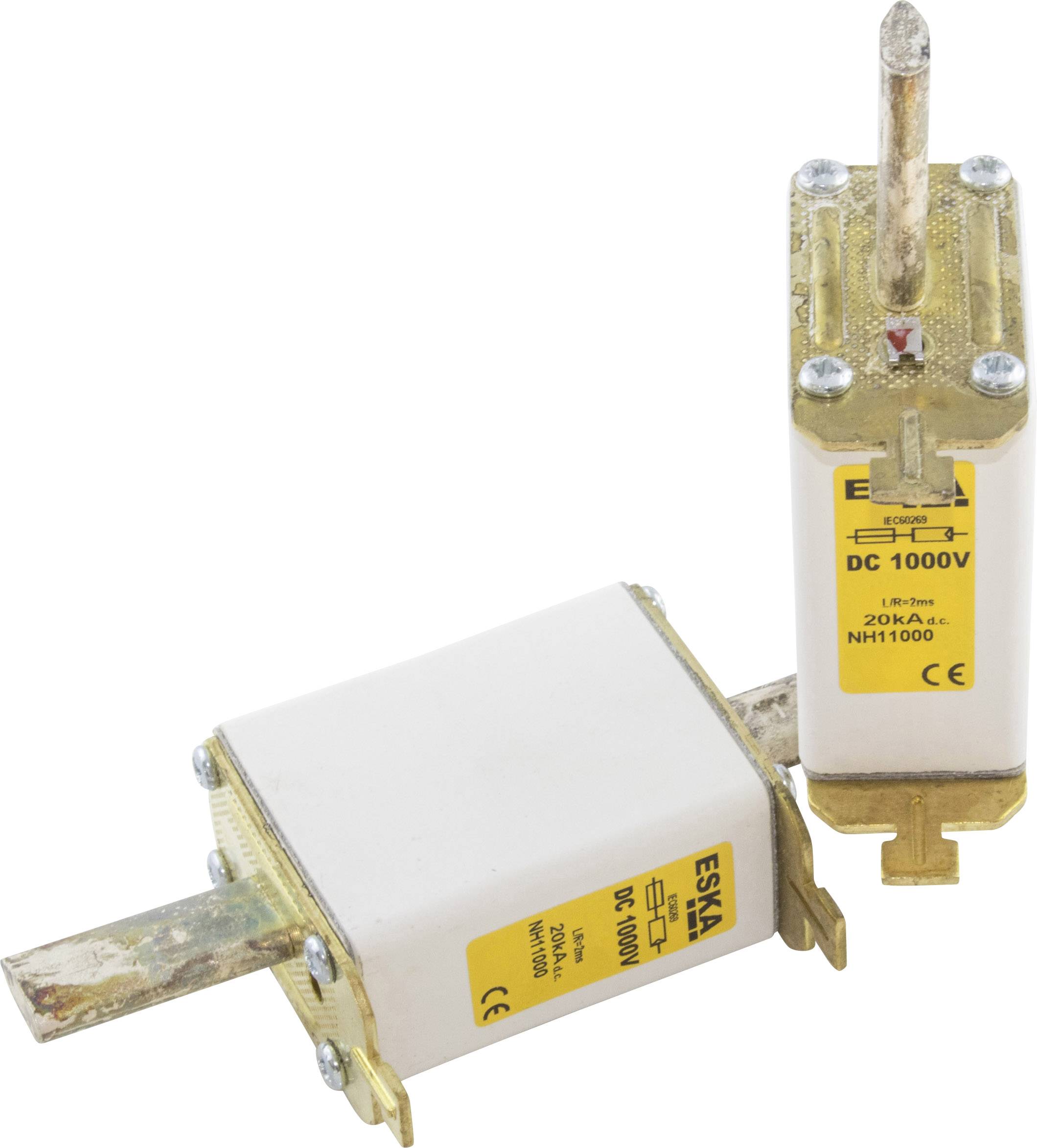 ESKA NH 1C 1000V DC 63A NH-Sicherung Sicherungsgröße = 1C 63A 1000 V/DC 1St.