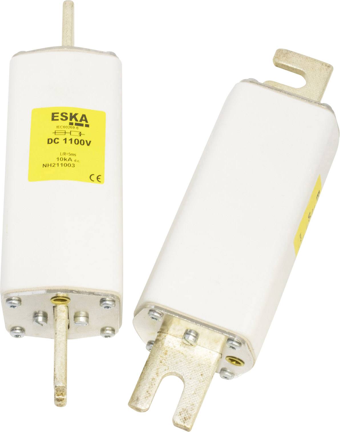 ESKA NH 2 DC 1100V 200A Schraubkontakt NH-Sicherung Sicherungsgröße = 2 200A 1100 V/DC 1St.