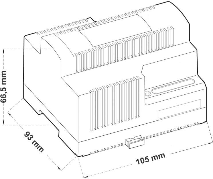 Comatec PSM46024 Hutschienen-Netzteil (DIN-Rail) 24 V/DC 2.5A 60W Inhalt 1St.