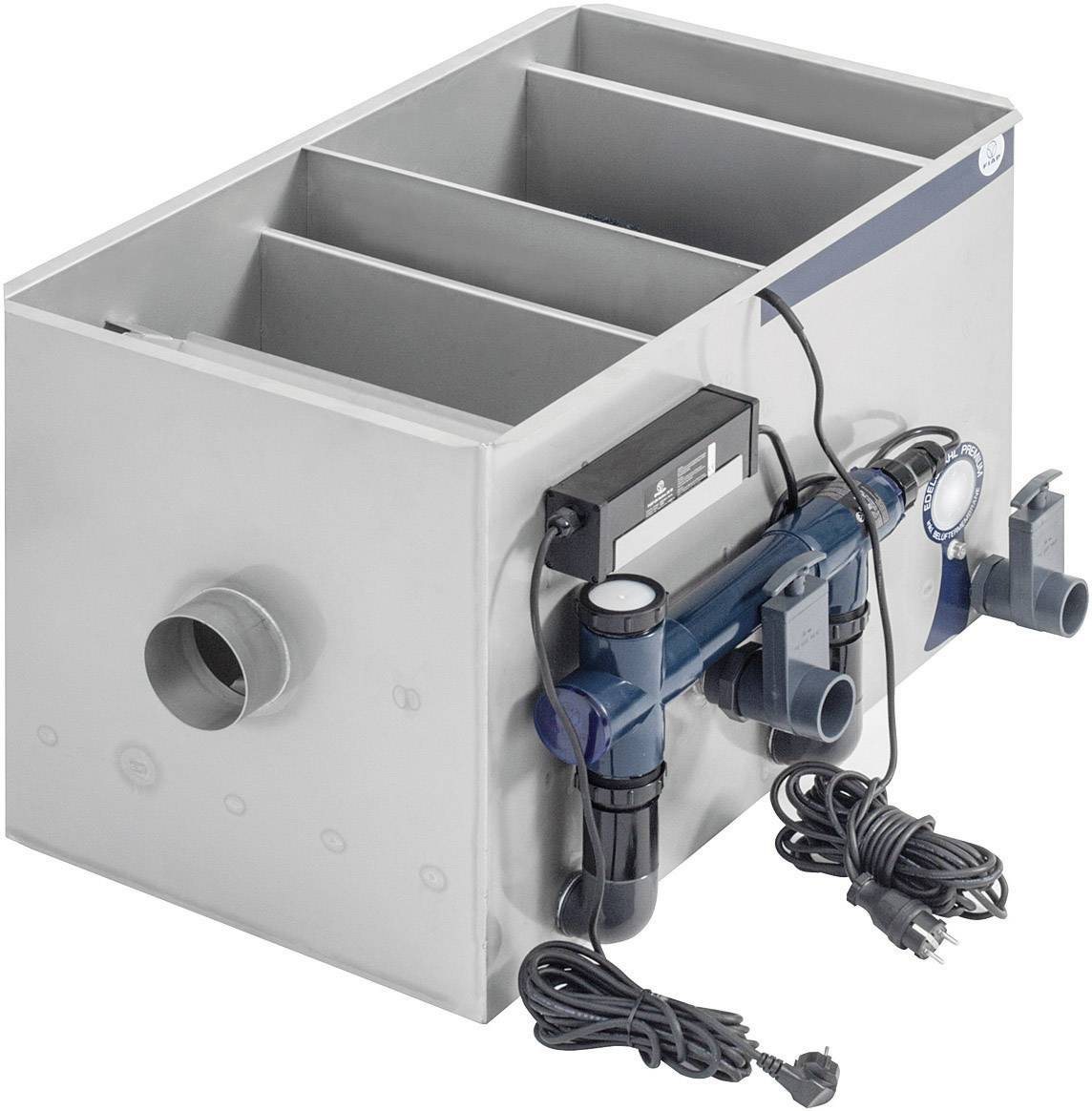 FIAP 2835 BioScreen ACTIVE 30.000 Gravity - Durchlaufsiebfilter aus Edelstahl mit UVC