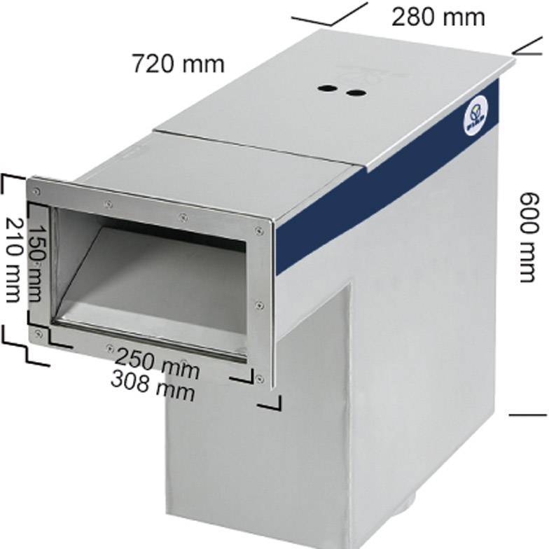 FIAP 2404 SpaltSkim Active 12.000 Oberflächenskimmer (L x B x H) 720 x 250 x 600mm 1St.