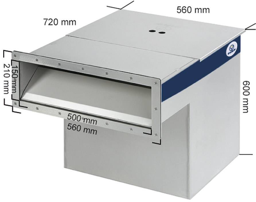 FIAP 2405 SpaltSkim Active 20.000 Oberflächenskimmer (L x B x H) 720 x 500 x 600mm 1St.