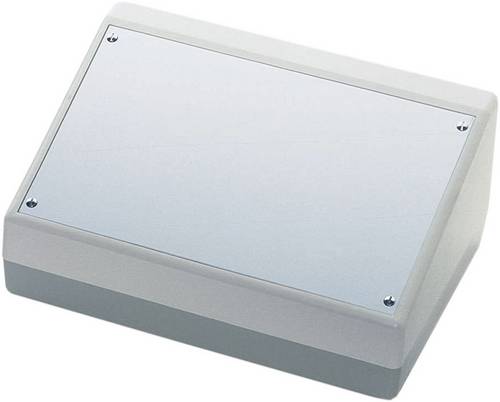 OKW AS054468 Pult-Gehäuse (B x H x T) 228 x 76 x 216mm ABS, Aluminium Aluminium (eloxiert) 1St.