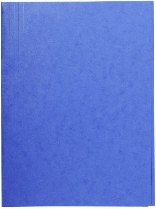 Aktenmappe mit 3 Klappen für A4 blau