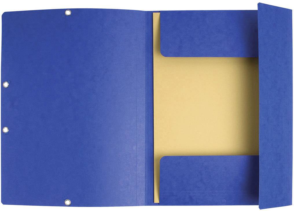 Eckspanner,f. DIN A4,250 Blatt,HxB 320x240mm,Manilakarton,blau