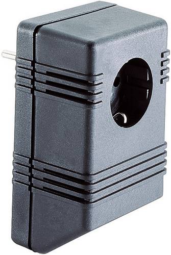 TRU Components TC-SG722 SW203 Stecker-Gehäuse 126 x 75 x 53 Kunststoff Schwarz 1St.