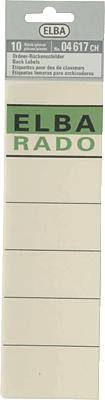 ELBA Ordneretikett 100420953 kurz/breit sk chamois 10 St./Pack.
