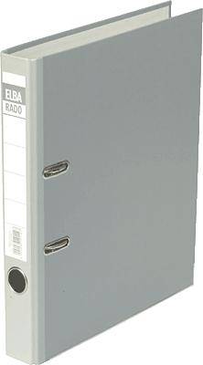 Elba Ordner rado-Lux Brillant/10414GR für DIN A4 grau