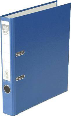 ELBA Ordner Rado brillant 100022605 schmal blau