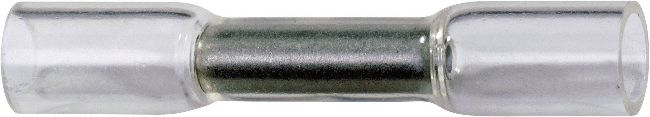 DSG Canusa 793100012 Stoßverbinder mit Schrumpfschlauch 0.10 mm² Vollisoliert Transparent