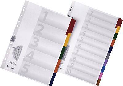 Pagna 31001-08, Weiß, Karton, Polypropylen (PP), A4, 20 Stück(e)