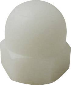 TOOLCRAFT M3 D1587-POLY 194790 Sechskant-Hutmuttern M3 Kunststoff 10 St.