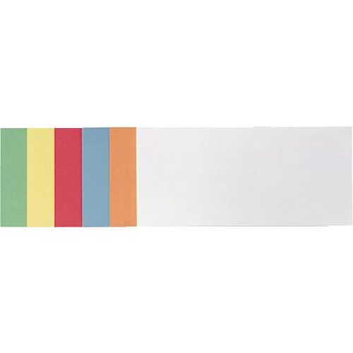 Franken carte de modération trié par couleur rectangulaire 9.5 cm x 20.5 cm 300 pc(s)