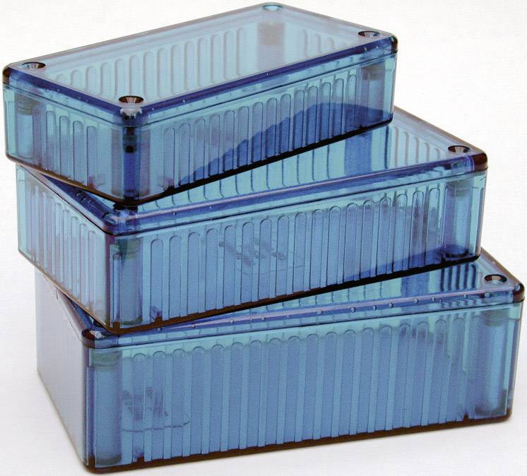 Hammond Electronics 1591 CTBU Universal-Gehäuse 120 x 65 x 40 Polycarbonat Blau 1 St.