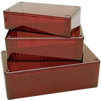 Hammond Electronics 1591 DTRD Universal-Gehäuse 150 x 80 x 50 Polycarbonat Rot 1St. Hammond Electronics 1591 DTRD Universal-Gehäuse 150 x 80 x 50 Polycarbonat Rot 1St.