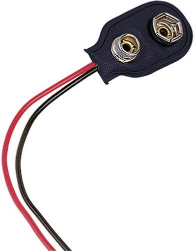 OKW COMTEC A9160003 Batterieclip Druckknopfanschluss Metall