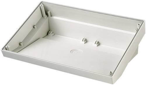 OKW DATEC SL Pult-Gehäuse 180 x 264 x 86 ABS Grau-Weiß (RAL 9002) 1St.