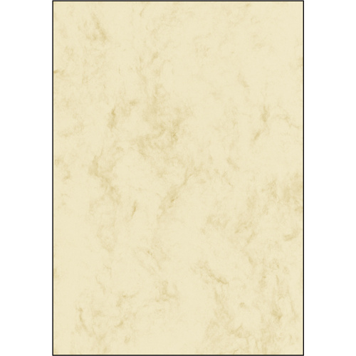 Sigel DP181 DP181 papier à motifs marbre DIN A4 90 g/m² beige 25 feuille(s)