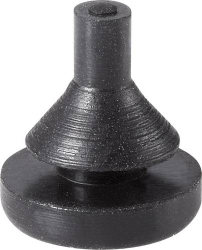PB Fastener 1287-01 Einrastpuffer Schwarz (Ø x H) 7.8 mm x 8.8 mm