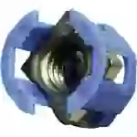PB Fastener 382-2005 Käfigmutter Plattenstärke (max.) 3.1mm Blau PB Fastener 382-2005 Käfigmutter Plattenstärke (max.) 3.1mm Blau