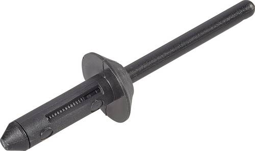 PB Fastener 301-9124-1010 Spreizniete Loch-Ø 5 mm Schwarz